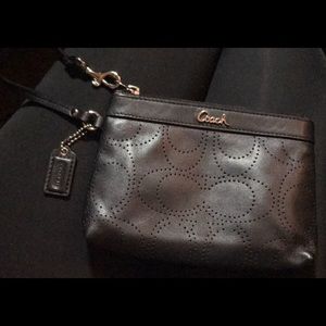 Coach wristlet purse